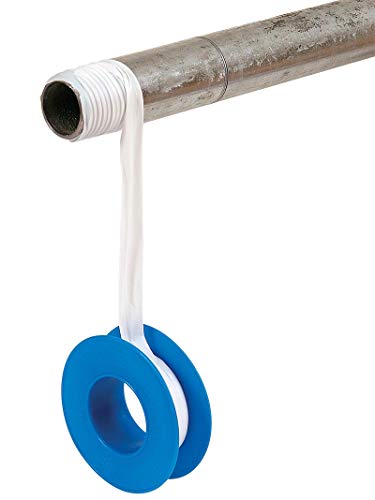 LASCO 11-1033 PTFE Pipe Sealant Tape, 1/2-Inch x 100-Inch, White (Pack of 2) - size: 2 Pack
