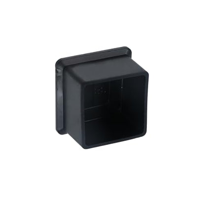 Chair Leg Caps Mcredy Table Leg Foot End Cap Protector Inner Size 1-1/2Inch x 1-1/2Inch Rubber Furniture Foot Fit for Square,Rectangle Chair feet Floor Protectors Black(16 Pcs) - size: 1.5" X 1.5",16 Pcs