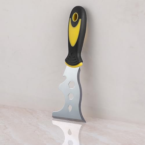 12-In-1 Paint Scraper Tool,Multi-Use Tough Scraper,Paint Scrapers for Wood,Putty Knife for Painting Caulk Remover Tool,Metal Scraper, Spackle Tool, Putty Scraper, Knife Scraper