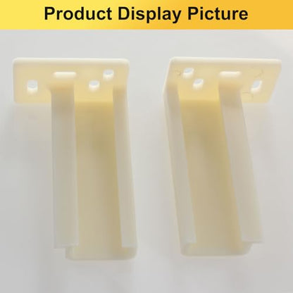 Drawer Track Back Plate R 7265 Brackets for Prime-Line, Drawer Slide Socket Replace, for Rear Drawer Track Socket Repair - size: R 7265