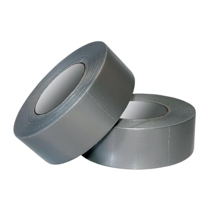 K Tool International 73560 2" Duct Tape for Garages, Repair Shops and DIY, 60 Yards, 2,160 Inches, Easy-Tear Cloth, Multipurpose Application, Adhesive Bonds to Smooth or Rough Materials, Gray
