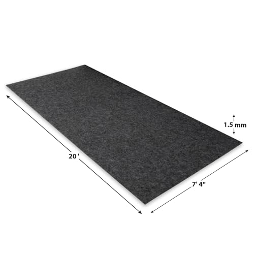 Performance Tool 20 ft. x 7 ft. 4 in. Absorbent Floor Mat - W88803