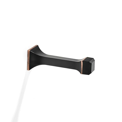 Khtumeware 2 Pack Oil Rubbed Bronze Heavy Duty Solid Rigid Door Stop-3",with Soft Rubber Tip, Zinc Door Stopper Protect Wall & Door,Venetian Bronze - color: Oil Rubbed Bronze