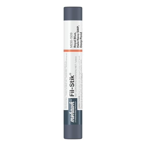 Mohawk Fil-Stik Wax Putty Stick for Wood Repair, Royal Blue M230-1509, 1 Count