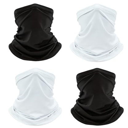 Ezovino Neck Gaiter Face Mask,Sun Cooling Scarf,Balaclava Bandana Cover for Men Women - color: Multicoloured 01