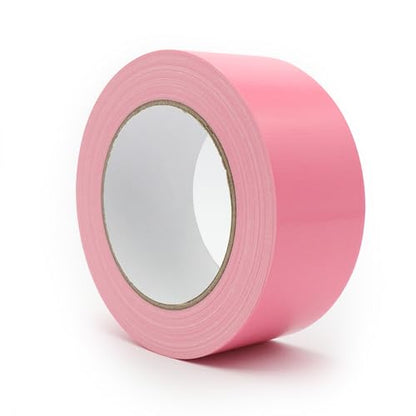 Multi Purpose Pink Duct Tape 2 Inch X 33 Yards, Heavy Duty Strong Adhesive Tape, No Residue, Waterproof All Weather, Tear by Hand, Industrial Repairs. - color: Pink, size: 2 Inches x 33 Yards