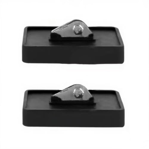 Extension Ladder Replacement Shoe Kit, Extension Ladder Feet Foot Pads Cover, Ladder Accessories Parts (Black) - color: Black