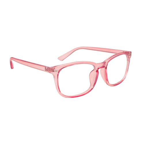 Blue Light Glasses Woman Blue Light Blocking Glasses Mens Blue Light Glasses for Girls Computer Gaming - color: Pink, size: 1pc