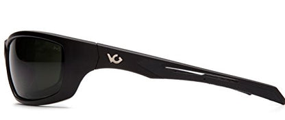 Venture Gear Howitzer Safety Glasses - color: Forest Gray Anti-fog Lens/ Black Frame