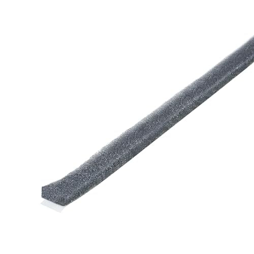 M-D Building Products 02071 1/4 in. x 1/2 in. x 17 ft. Gray Economy Foam Window Seal for Medium Gaps - size: 1/4" x 1/2"