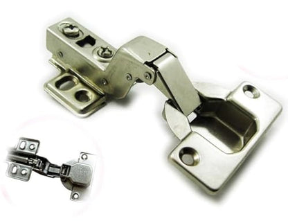 Dia 1.6" (Equally 40mm) European Style Heavy Duty Hydraulic Soft-Close Hinge for Heavy Thick Cabinet Kitchen Cupboard Door (Insert/Inset) - style: Insert/Inset