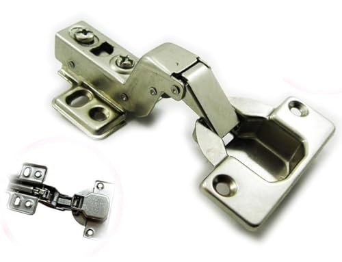 Dia 1.6" (Equally 40mm) European Style Heavy Duty Hydraulic Soft-Close Hinge for Heavy Thick Cabinet Kitchen Cupboard Door (Insert/Inset) - style: Insert/Inset