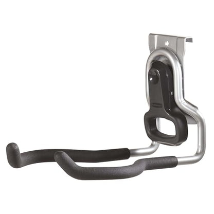 Rubbermaid Garage FastTrack Power Tool Holder Satin Nickel Wall Mounted Storage System Holds up to 50 pounds for Home/Garage/Tool Organization - size: 1 Count (Pack of 1), style: Power-Tool Hook