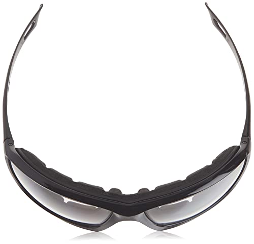 Radians XT1-11 Extremis Full Black Frame Safety Glasses with Clear Anti-Fog Lens - color: Clear Anti-fog, size: 1 Unit