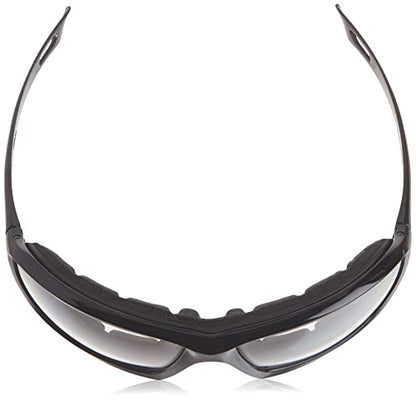 Radians XT1-11 Extremis Full Black Frame Safety Glasses with Clear Anti-Fog Lens - color: Clear Anti-fog, size: 1 Unit