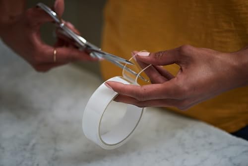 Duck Max Strength Double-Sided Gel Tape with Nano-Grab Technology, Heavy Duty, Multi-Purpose & Removable Adhesive, 0.94 in. x 10 ft, Clear, 2 Rolls - size: 0.95 in x 10 ft, style: 2 Pack