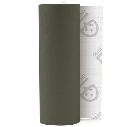 GEAR AID Tenacious Tape 3” x 20” Nylon Fabric Gear Repair Tape, Fix Holes and Rips in Puffy Jackets, Rain Gear, Tents, Sleeping Bags and Outdoor Equipment, OD Green, 1 Roll - color: OD Green, style: 3" × 20" (1 Roll)