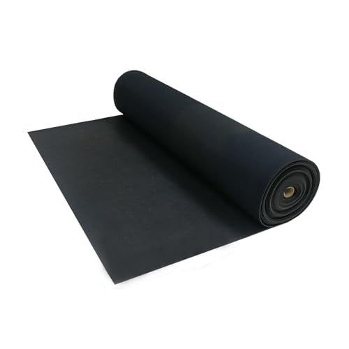 Rubber-Cal Tuff-N-Lastic Rubber Flooring Runners - size: 1/8-Inch x 4 x 5-Feet