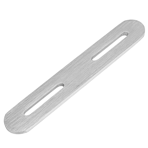 10 Pcs Flat Straight Brace for 6", Stainless Steel Adjustable Slotted Flat Mending Plate, 3/32" Thick