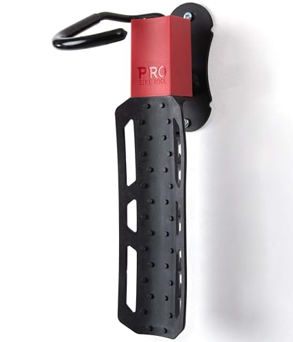 PRO BIKE TOOL Swivel Bike Rack - 2 Pack Indoor Wall Mount for Bicycles in Home and Garage - Vertical Hanging Rack for Space-Saving Storage - Secure Hook for MTB, Road, Hybrid and Kids Bikes - size: pack of 2