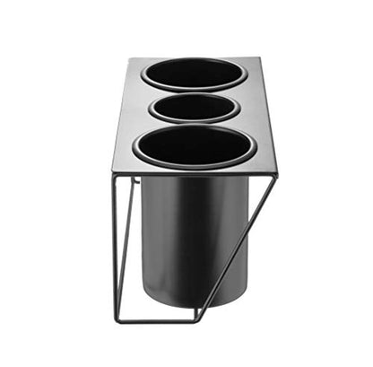 Hair Dryer Holder Hair Styling Product Care Tool Organizer Bath Supplies Accessories Tray Stand Storage Bathroom Steel Hair Dryer Holder(Black) MK470B - color: Black