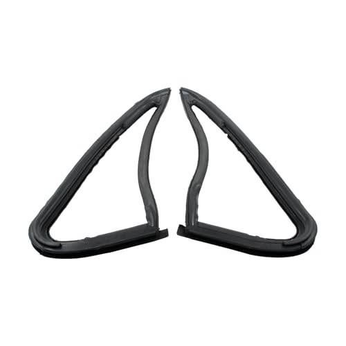 Front Vent Glass Window Weatherstrip Seal Set for Chevrolet C10 C20 C30 K10 K20 K30 K5 Blazer R10 R20 R30 V10 V20 V30 R1500 R2500 R3500 V1500 V2500 V3500 GMC Jimmy C1500 C2500 C3500 K1500