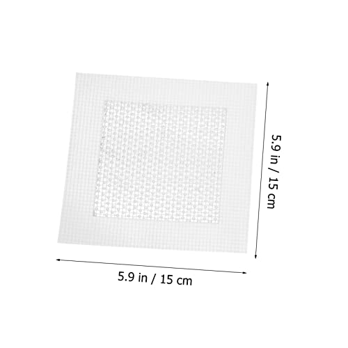 Homoyoyo 12pcs Use Drywall Repair Patches Wall Repair Pastes Self-Adhesive Drywall Patch Kits
