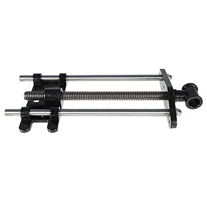 Woodworking Bench Vise 10 Inch, Heavy-Duty Steel and Cast Iron Front Screw Vise Structure Woodworking Front Vise, Easy-to-operate Workbench Vise, Durable Woodworking Vise for Home
