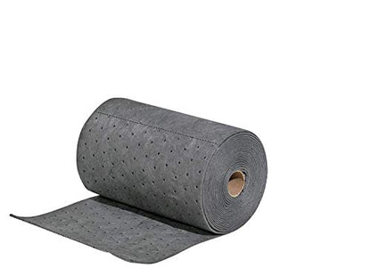 PIG Absorbent Mat Roll for Oil and Other Liquids - 1 Mediumweight Mat Roll - 10" x 25' - Absorbs up to 1.75 Gallons per Roll - PM50572 - size: 10" W x 25' L