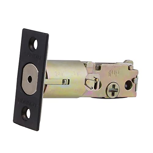 Design House 728279 2-Way Replacement Square Corner Deadbolt Latch Oil Rubbed Bronze - color: Oil Rubbed Bronze