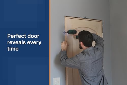Premium Door Installation Kit - Strongest Door Installation on The Market. Includes 11 Brackets and All Screws
