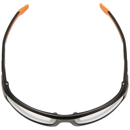 KLEIN TOOLS 60163 Safety Glasses, Professional PPE Protective Eyewear with Full Frame, Scratch Resistant and Anti-Fog, Clear Lens - style: Professional