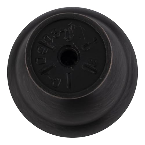 BRIXWELL BXR30904ORB-XCP5 Modern Transitional Round Cabinet Knob for Kitchen and Cabinet Hardware Oil Rubbed Bronze - Pack of 5
