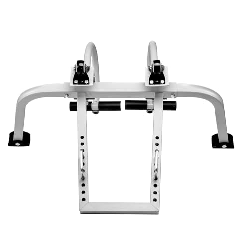 VEVOR Ladder Stabilizer, 2 in 1 Extension Wall Ladder Standoff Hook, Roof Ridge Ladder Accessories Both Horizontally and Vertically, Heavy-Duty Steel Rubber Grip T-Bar, Quick Access to Steep Roofs - size: KH-WD03