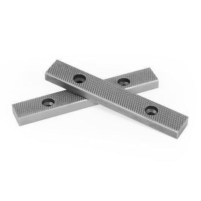Forward 5 Inch Replacement Steel Jaw Plates (1 Pair) and Screws for DT08125A Multipurpose Vise - size: 5 Inch-DT08125A