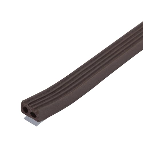 M-D Building Products 63644 5/16 in. x 19/32 in. x 10 ft. Brown Premium Rubber Window Seal for Large Gaps - color: Brown, size: 5/16 in. x 19/32 in.