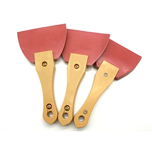 Rubber Putty Knives Home Decor 18x9.7x1.6cm for Triangle Shaped ABS Handle Filmed Paint Scraper Tool Shovel