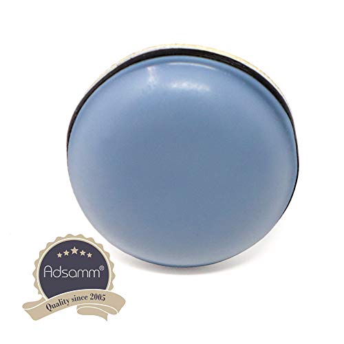 Adsamm PTFE-50-SA-GR-20-16 PTFE-50-SA-GR-20 16 x PTFE Gliders, Grey-Blue, Ø 20 mm