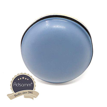 Adsamm PTFE-50-SA-GR-20-16 PTFE-50-SA-GR-20 16 x PTFE Gliders, Grey-Blue, Ø 20 mm