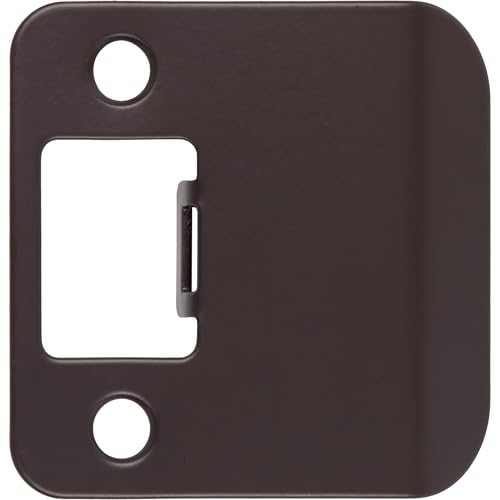 Round Corner Extended Lip Strike, 2-1/4" x 1-3/4", (2-1/4" Overall Length), Oil-Rubbed Bronze by Stone Harbor Hardware - color: Oil Rubbed Bronze