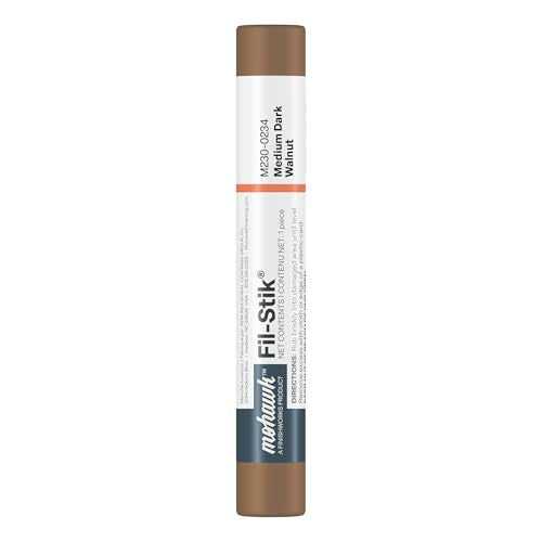 Mohawk Fil-Stik Wax Putty Stick, Medium Dark Walnut M230-0234, 1 Count