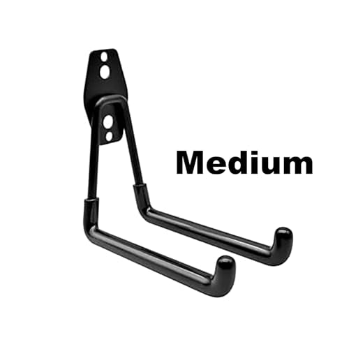 Garage Hook Tool Ladder and Bicycle Wall Mount Storage Rack Heavy Duty Hook Medium BLC390-02 - size: Large(5.12*2.36*5.12 inch)