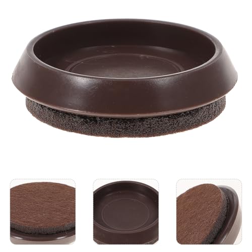 10pcs Fixed Caster Cup, Wheel Stopper, Furniture Pads for Hardwood Floors Furniture Protector, Chair Pads, Bed Stoppers, Floor Protectors for Chairs, Non-Slip Furniture Pads Caster Cups (Pack of 2) - size: 5.5X5.5cm (Pack of 2)