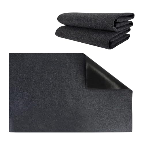 Car Garage Floor Mat, Absorbent Oil & Water Resistant Flooring Carpet, 35" x 60" Cuttable Non-slip Protection Rug, Foldable Maintenance Mat for Cars Motorcycles (Dark Gray)