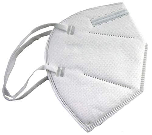 Duda Energy KN 5-Ply Disposable Protective Face Masks 95+% Efficiency GB2626-2019 Compliant, 10 Pack