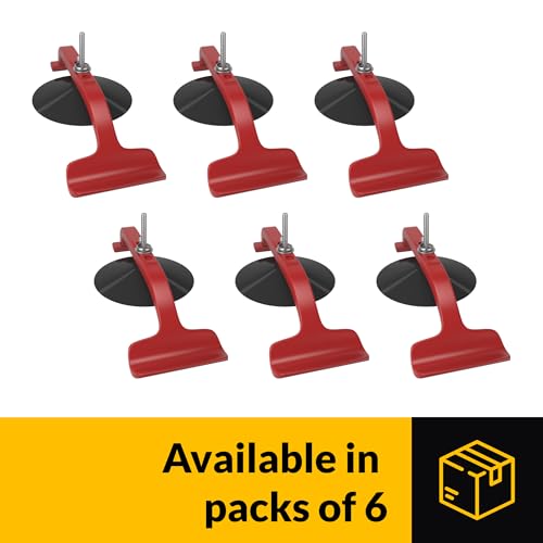 BRIXWELL SNC6 Suck-N-Clamp Adjustable Cup Clamps - Pack Of 6