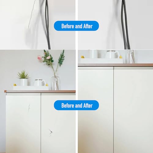 Touch up Paint, Matte White Finish, for Cabinets, 1.76 Fl OZ Multi Surface Touch Up Paint Pen for Scratch Repair for Wall, Door, Wood, Furniture, Interior and Exterior House Paint (Matte White)