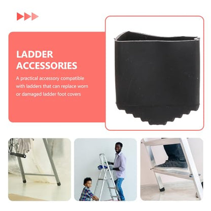 Ladder for Stairs Feet Covers Non-Skid Ladder Feet Pads Easy to Install Protects Your Floor