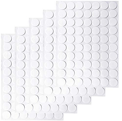 Clear Sticky Tack Adhesive Poster Tacky Putty Removable Round Putty Double-Sided Round No Traces Adhesive Sticke for Festival Decoration (350)