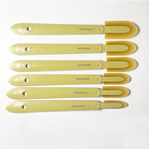 Grout Caulking Tool Kit, 6pcs Rubber Caulk Finishing Tool Sealant Caulk Spatula Smooth Spatula Finisher for Kitchen Bathroom Window Ceramic Tiles - size: 6pcs